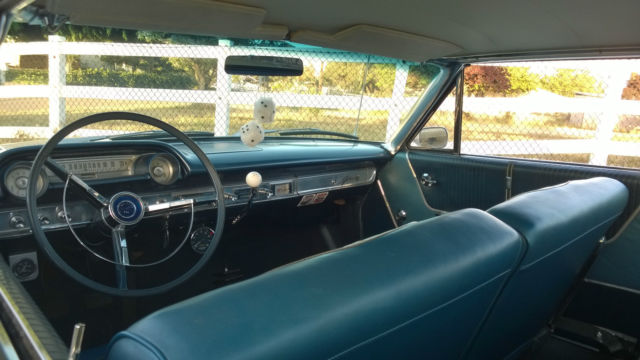 1964 Blue Ford Galaxie Coupe