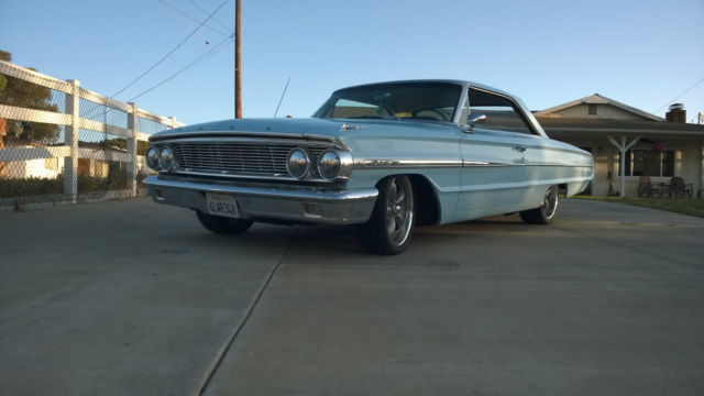 1964 Blue Ford Galaxie Coupe