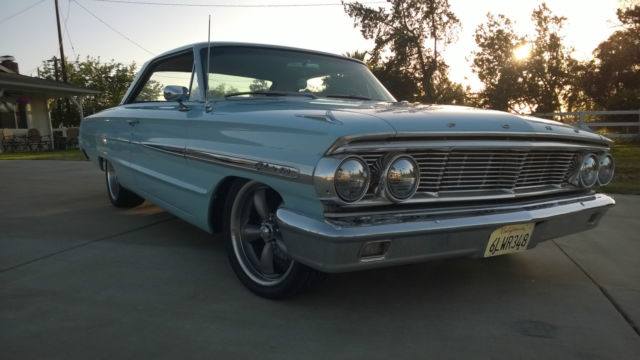 1964 Blue Ford Galaxie Coupe