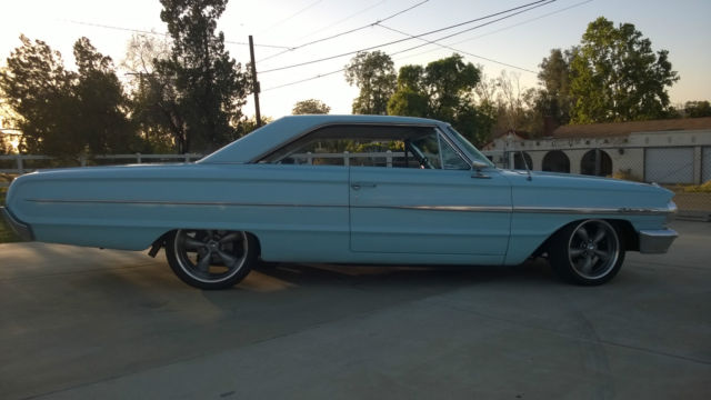 1964 Blue Ford Galaxie Coupe