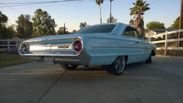 1964 Blue Ford Galaxie Coupe