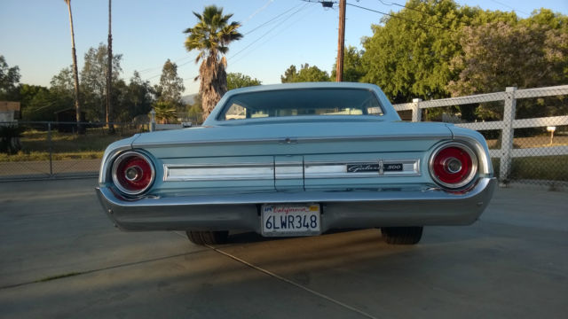 1964 Blue Ford Galaxie Coupe