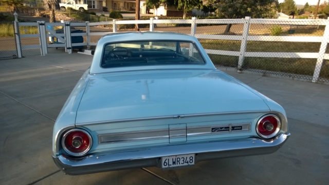 1964 Blue Ford Galaxie Coupe