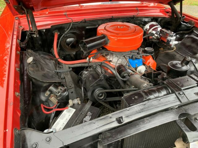 1964 Red with Black top Ford Galaxie Convertible