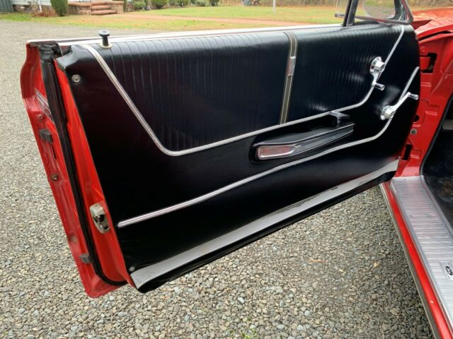 1964 Red with Black top Ford Galaxie Convertible