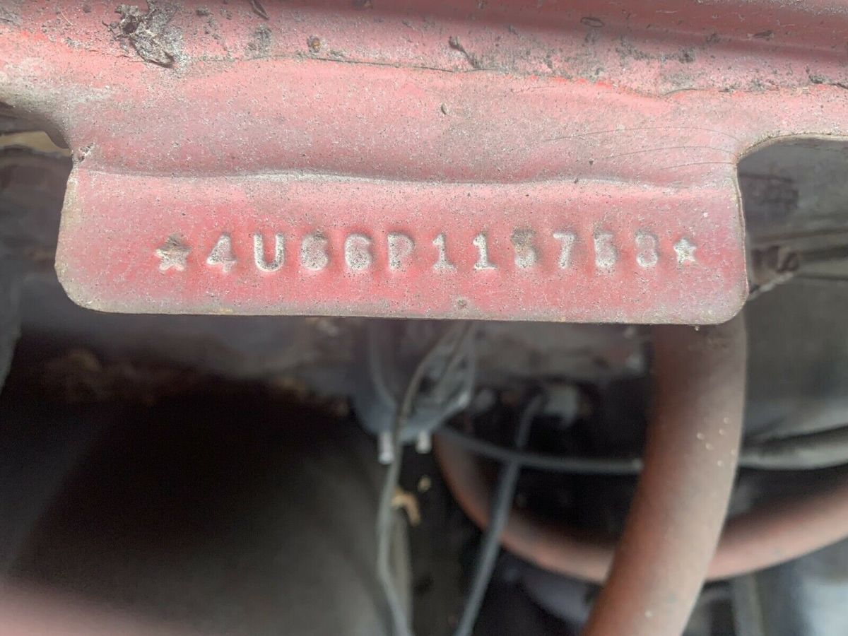 1964 Red Ford Galaxie 500 Coupe