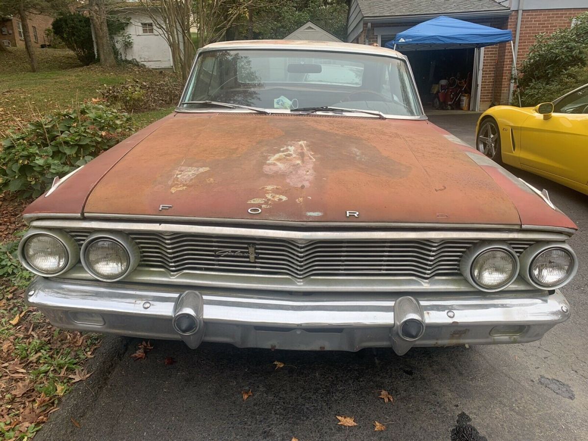 1964 Red Ford Galaxie 500 Coupe