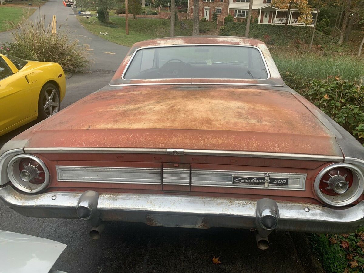 1964 Red Ford Galaxie 500 Coupe