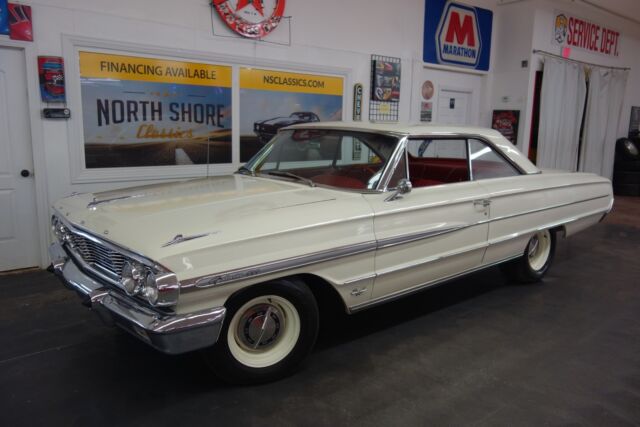 1964 White Ford Galaxie 2 door