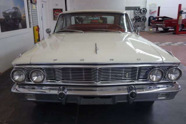 1964 White Ford Galaxie 2 door