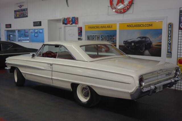 1964 White Ford Galaxie 2 door