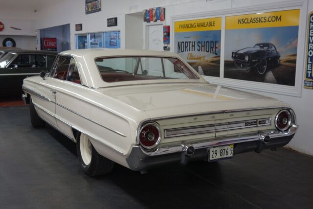 1964 White Ford Galaxie 2 door