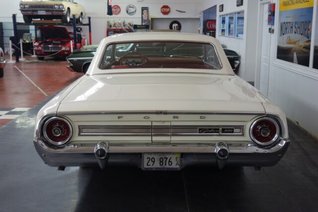 1964 White Ford Galaxie 2 door