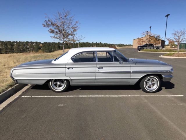 1964 Silver Ford Galaxie Sedan