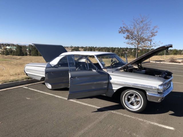 1964 Silver Ford Galaxie Sedan