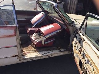 1964 Black Ford Galaxie Convertible