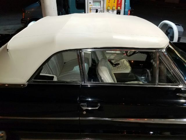 1964 Black Ford Galaxie Convertible