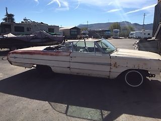 1964 Black Ford Galaxie Convertible