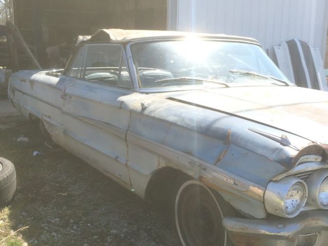 1964 White Ford Galaxie