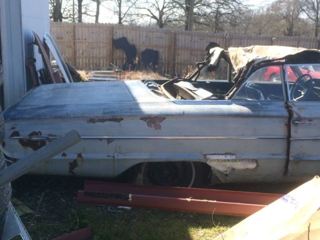 1964 White Ford Galaxie