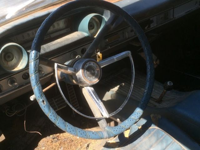 1964 White Ford Galaxie