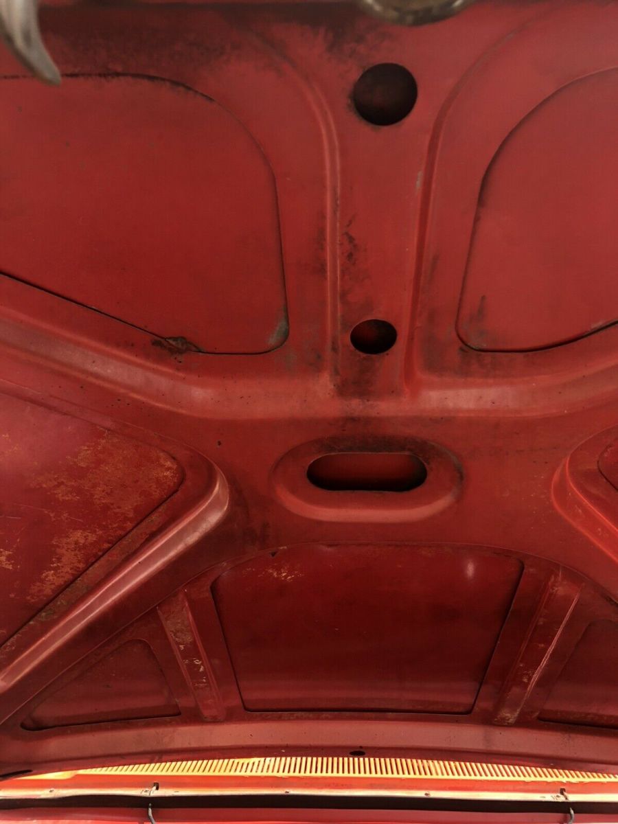 1964 Orange Ford Galaxie 500 XL Coupe