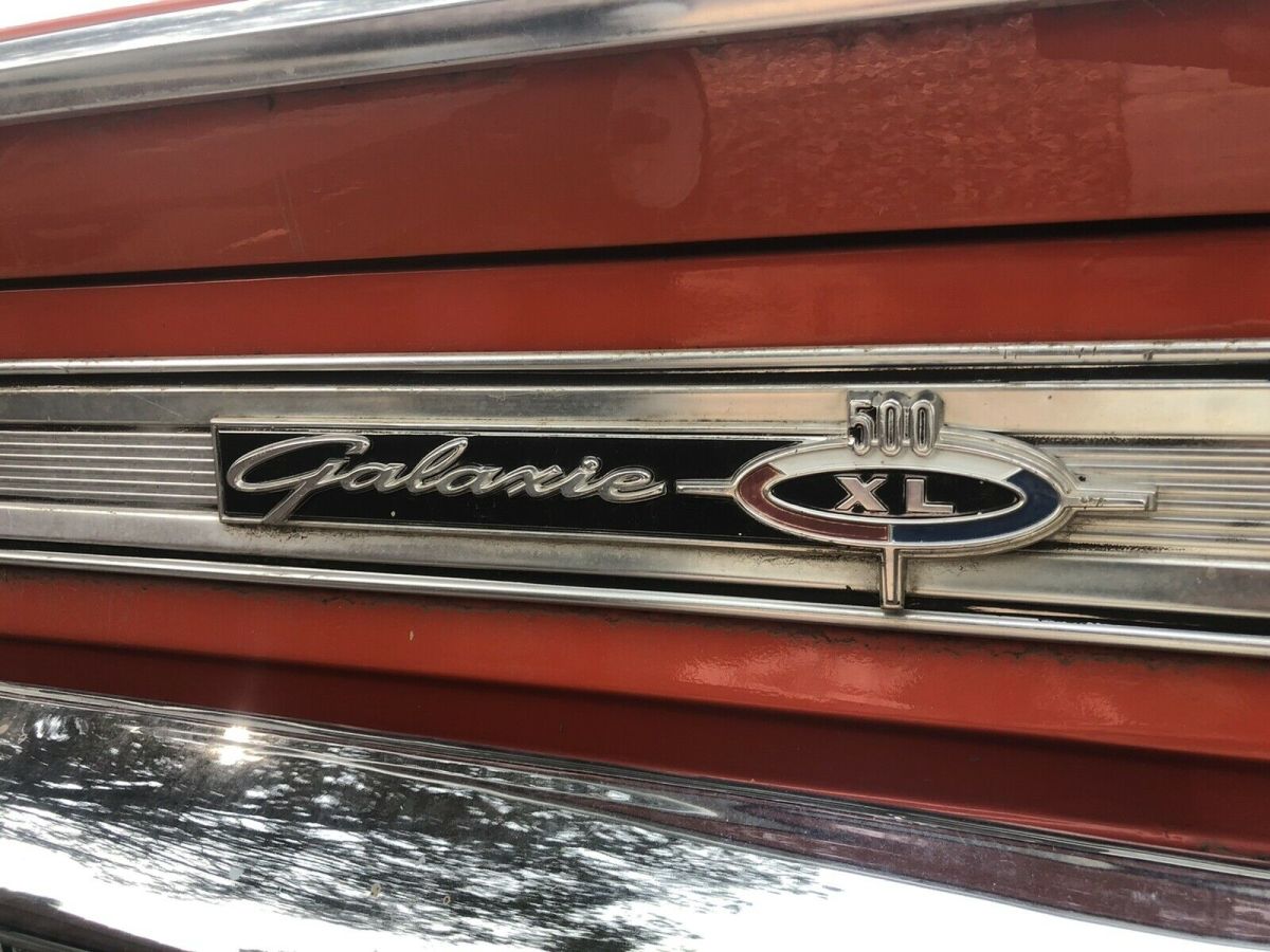 1964 Orange Ford Galaxie 500 XL Coupe