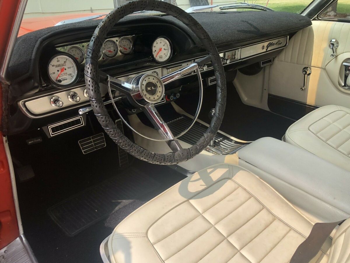 1964 Orange Ford Galaxie 500 XL Coupe