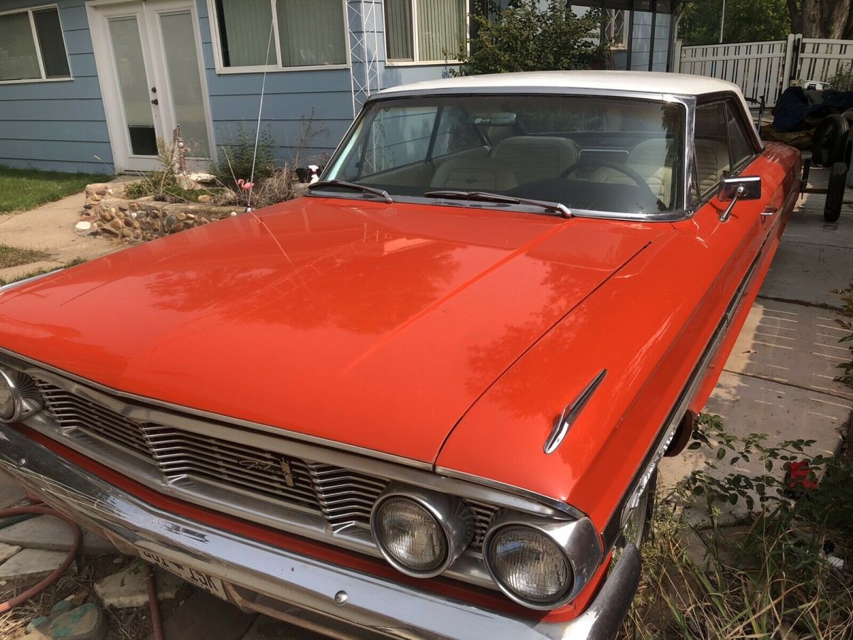 1964 Orange Ford Galaxie 500 XL Coupe