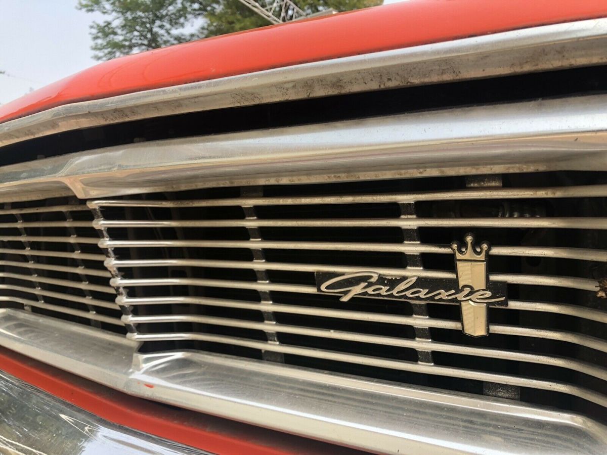 1964 Orange Ford Galaxie 500 XL Coupe
