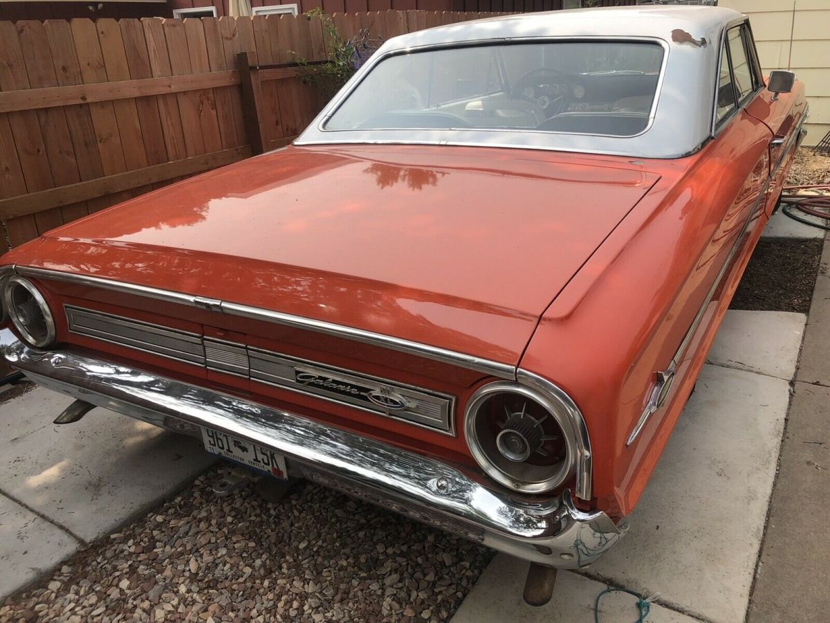 1964 Orange Ford Galaxie 500 XL Coupe