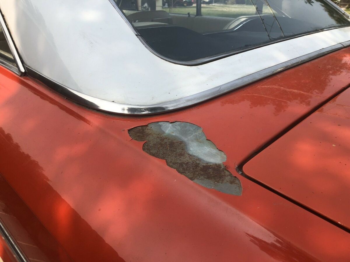 1964 Orange Ford Galaxie 500 XL Coupe