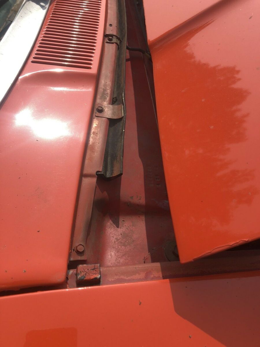 1964 Orange Ford Galaxie 500 XL Coupe