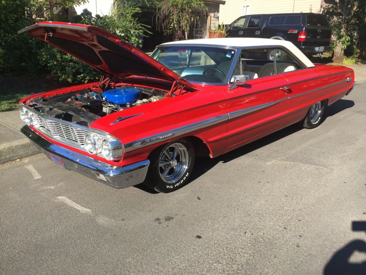 1964 Red Ford Galaxie 500 XL Coupe