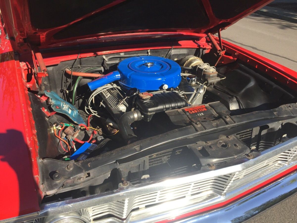 1964 Red Ford Galaxie 500 XL Coupe