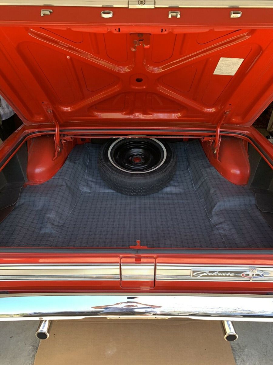 1964 Red Ford Galaxie 500 XL Coupe