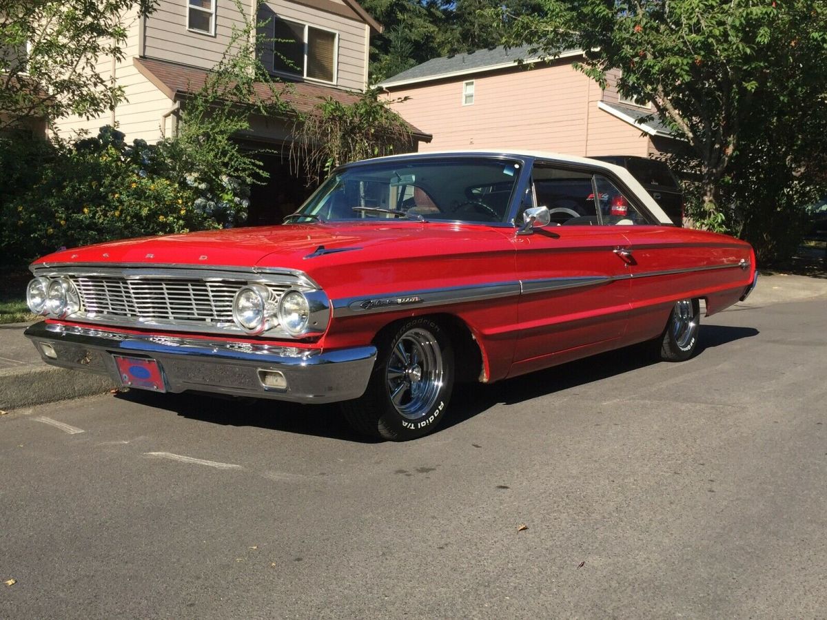 1964 Red Ford Galaxie 500 XL Coupe