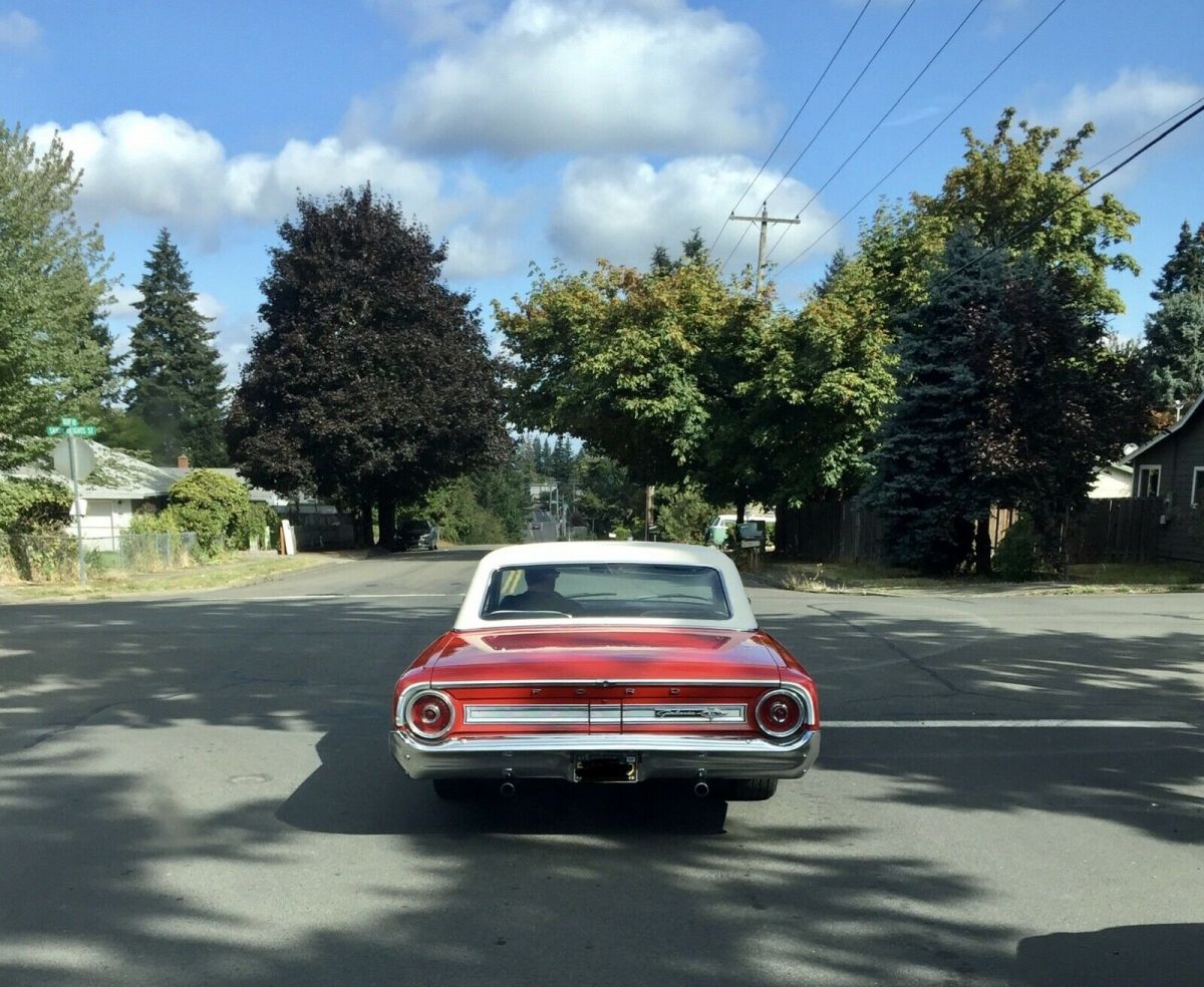 1964 Red Ford Galaxie 500 XL Coupe