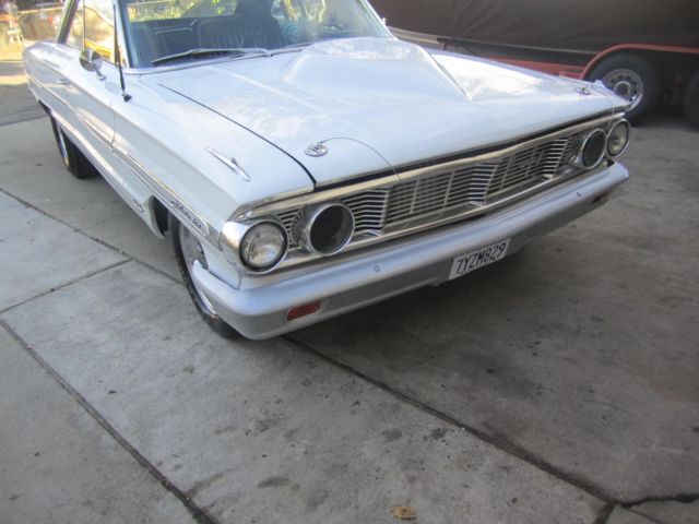 1964 White Ford Galaxie