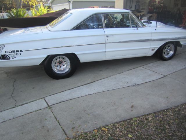1964 White Ford Galaxie