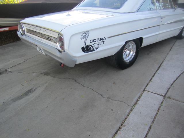 1964 White Ford Galaxie