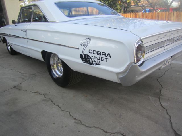 1964 White Ford Galaxie