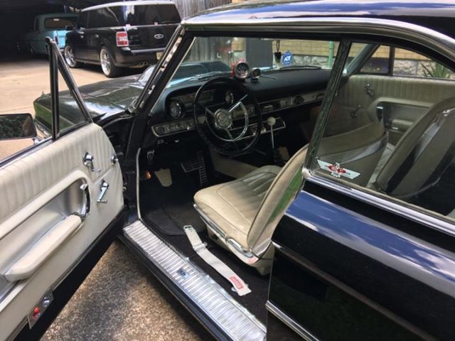 1964 Black Ford Galaxie Fastback