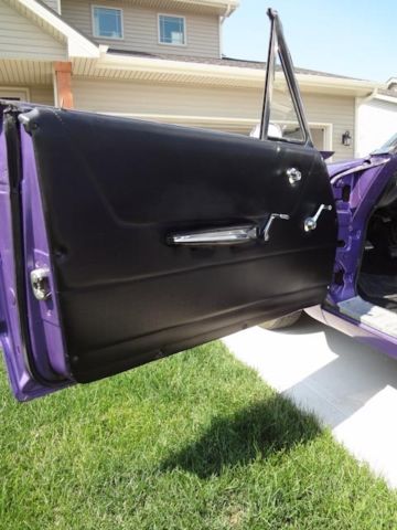 19640000 Purple Ford Galaxie Convertible