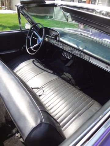 19640000 Purple Ford Galaxie Convertible