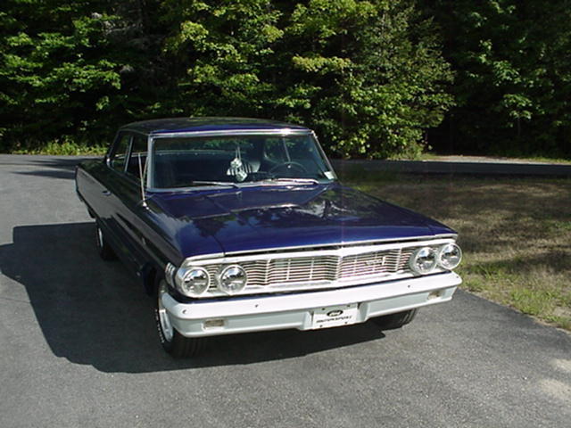 1964 Blue Ford Galaxie Coupe