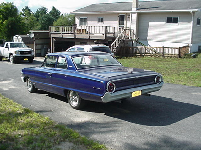 1964 Blue Ford Galaxie Coupe