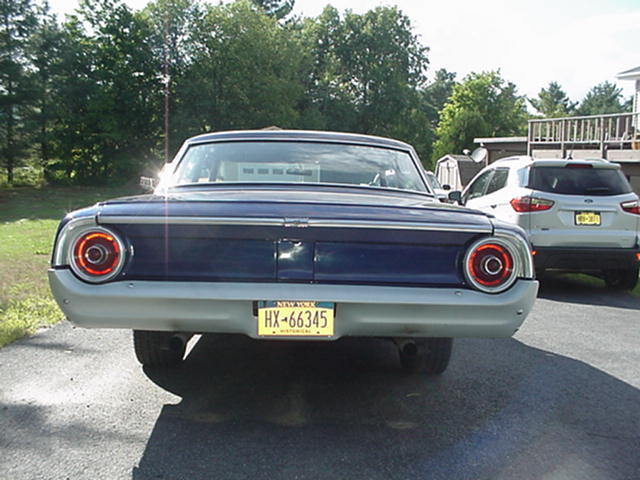 1964 Blue Ford Galaxie Coupe