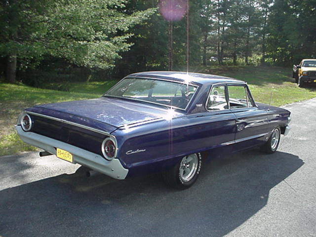 1964 Blue Ford Galaxie Coupe