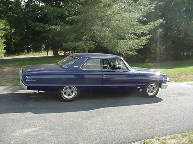 1964 Blue Ford Galaxie Coupe